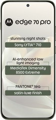 Motorola Edge 70 Pro 5G 8GB RAM 256GB PANTONE Tea (Green) NFC Global Version
