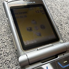 Motorola RAZR V3m Sprint CDMA Gray Flip Phone 1.3MP Camera
