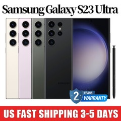 NEW UNLOCKED SAMSUNG GALAXY S23 ULTRA 5G SM-S918U 256GB ALL GSM+CDMA SMARTPHONES