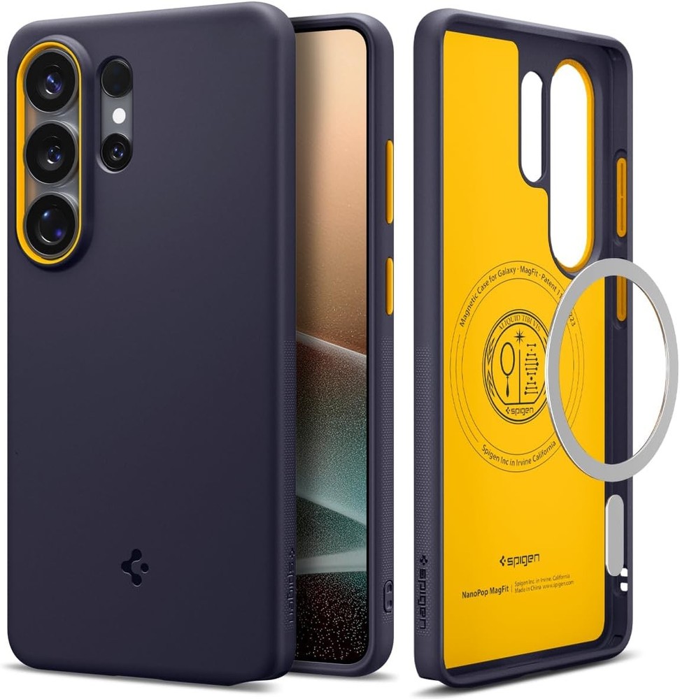 Galaxy S26 Ultra Case, Nano Pop MagFit – Blueberry Navy for Fast Wireless Chargi
