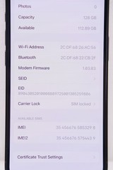 Apple iPhone 16e MD0D4LL/A 128GB 6.1&Prime; Black Smartphone A3212 (#94)