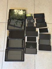 Lot Of 15 Phones 1 iPod 1 Laptop 8 Tablets UNTESTED-SOLD AS IS – PARTS OR REPAIR