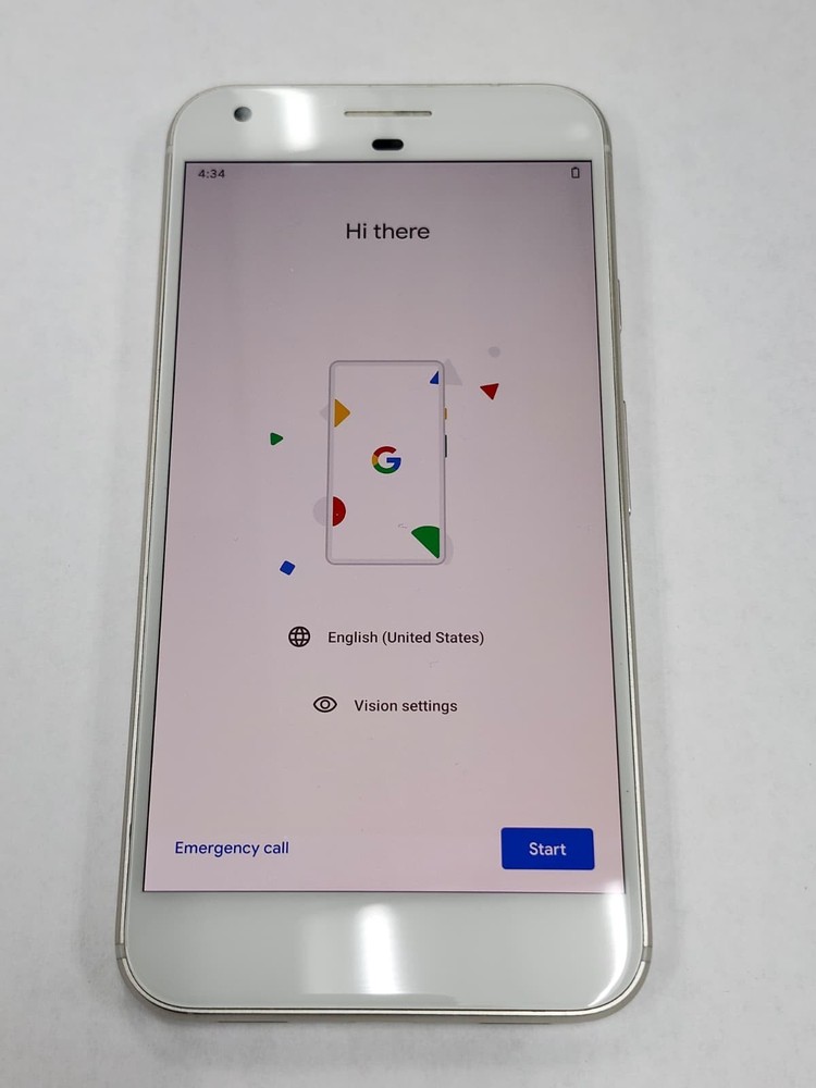 DEFECTIVE – Google Pixel XL – 32 GB – Silver – Unlocked – G011C – 12137
