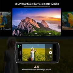 FOSSiBOT F113 5G 4G Rugged Smartphone Android 15 Octa Core Night Vision Outdoors