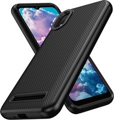 Cloud Mobile C8 Phone Case with Screen Protector, Slim Rugged Heavy Duty Cover