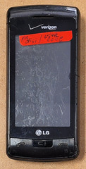 LG enV Touch VX11000 – Black and Silver ( Verizon ) Cellular Phone