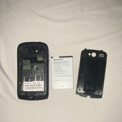 Kyocera Hydro C5170 Black 2GB Android 4.0.4 Bar Smartphone 3.2MP