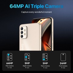 UMIDIGI A13 Pro Max 5G 12GB+256GB Dual SIM 64MP Android Unlocked Smartphone