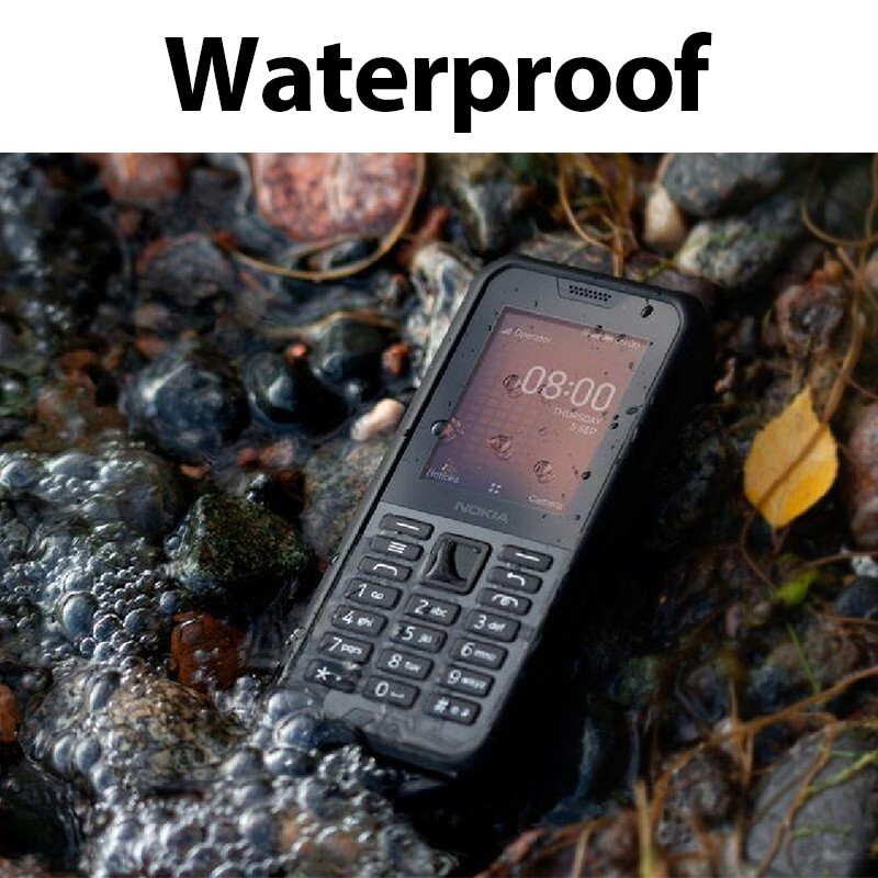 Nokia 800 Tough 4G Mobile Phone KaiOS Waterproof Push-button Phone