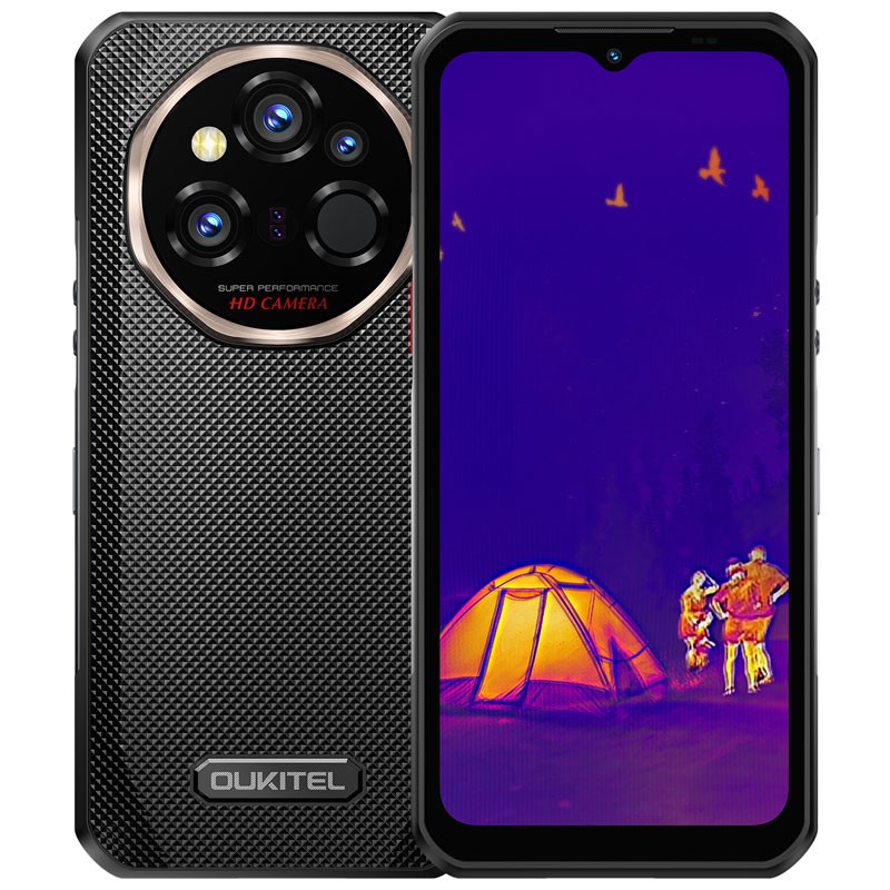 OUKITEL WP55 Ultra 5G Rugged Phone Android 15 Thermal Imaging 108MP 512GB Global