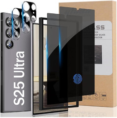 [2+2] for Samsung Galaxy S25 Ultra Privacy Screen Protector and Camera Lens Prot