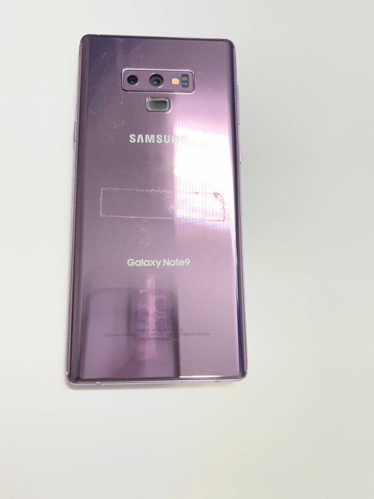 Samsung Galaxy Note 9 128GB [SM-N960U] Lavender Purple (Unlocked) – read descrip