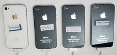 🔥 Lot 4-Apple iPhone 4/4S Smartphones FOR REPAIR Box & NEW Accessories Included