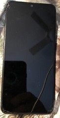 [BROKEN] LG K51 32GB Black (Unknown) Cracked Glass Fast Ship NO POWER