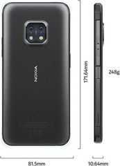 Original Nokia XR20 2-SIM 128GB Zeiss Optics 48MP WIFI Unlocked 5G Smartphone