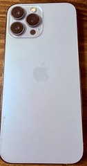 Apple iPhone 13 Pro Max 128g Sierra Blue Factory Unlocked-78 % Battery Health