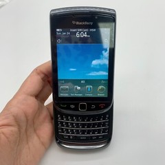 Original Unlocked BlackBerry Torch Slider 9800 QWERTY Keyboard Black Cellphone