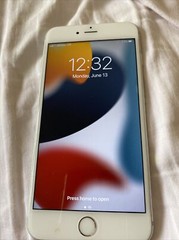 Apple iPhone 6s – 128GB – Silver (Unlocked) A1633 (CDMA + GSM)