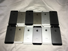 Lot of (12) Apple iPhone 5s phones FOR PARTS ONLY, Models A1533,A1453,A1530 (x4)