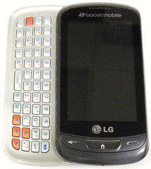 LG Rumor Reflex LN272 – Titan Gray ( Boost Mobile ) Cellular Slider Phone