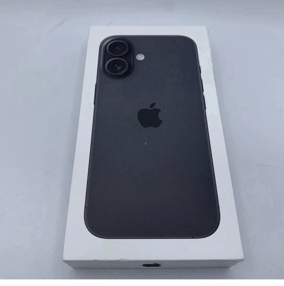 Apple iPhone 16 Plus Unlocked 128gb Black With Box