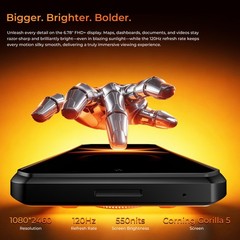 2026 OUKITEL WP500 5G Rugged Phone 36GB+1TB 6.78 » FHD+ 10000mAh Android 16 NFC