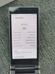 SAMSUNG SM-W2019 flagship 256GB/128GB Android10 4G Excellent Flip phone