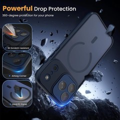 Magnetic for iPhone 17 Pro Max Case – Full Camera Protection, Drop Protection, D