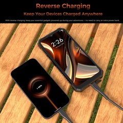 Unlock OUKITEL WP53 PRO 4G Rugged Phone Android 15 Mobile Outdoor Camping Light