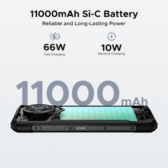 DOOGEE S200Ultra 5G Rugged Phone 48GB+1TB Smartphone Android 15 11000mAh NFC New