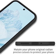 Google Pixel 9 / Pixel 9 Pro Case, Slim Fit Soft Flexible TPU Ultra-Thin Matte F