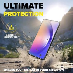 2+2 Pack Screen Protector & Camera Lens Protector for Samsung Galaxy A54 5G, Bub