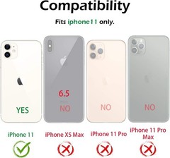 iPhone 11 6.1 inch Case two-layer durable bumper with built-in screen protection