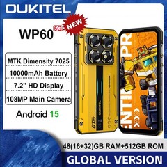 OUKITEL WP60 5G Rugged Phone 7.2 » Dimensity 7025 108MP 10000mAh Global Version