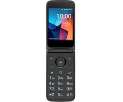 TCL Flip 4 5G / 4G LTE 32GB Basic Smart Flip Phone for « T-Mobile » Only (T440W)
