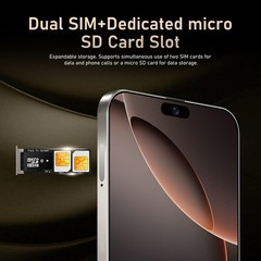 Unlocked Smartphone 13 Pro Max 5G 128GB Dual SIM Android Cell Phone 5000mAh