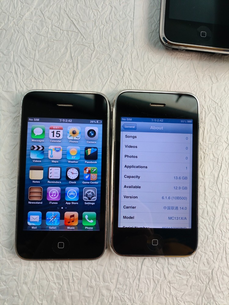 Apple iphone 3G 3GS 8GB 16GB 32GB Unlocked mobile phone GOOD for Collection