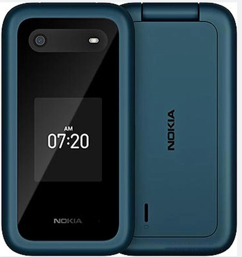 Unlocked Nokia 2780 Flip 4G LTE 4GB 512MB RAM WIFI 2.7&Prime; Mobile Phone