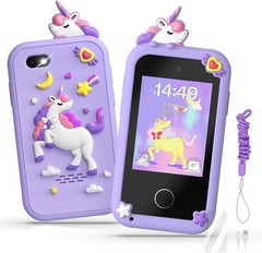 Kids Smart Phone Touchscreen Toys Girls Dual Camera Music Player