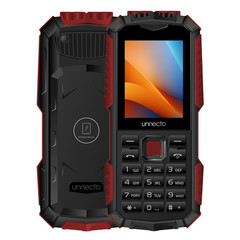 Unnecto Bolt F1R | 4G/LTE | Unlocked | Bluetooth | Power Bank | Red