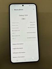 Read* LIVE DEMO Samsung Galaxy S24 – 128 GB – Marble Gray (AT&T) ~m2035