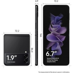 SAMSUNG Galaxy Z Flip3 5G (128GB, 8GB) 6.7&Prime; Fully Unlocked for US & Global F711U
