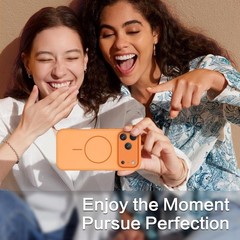 Cosmi Heavy-Duty Opaque Matte Case for iPhone 17 Pro 6.9&Prime; with Strong Magnet