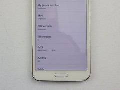Samsung Galaxy S5 (SM-G900V) 16GB (Unlocked) (Verizon) – SMALL ISSUE – H6921