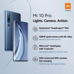 Xiaomi Mi 10 Pro 5G Dual SIM 256GB 512GB Unlocked Android Smartphone NEW Sealed