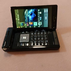 docomo P905i black FOMA Japanese Flip Phone Keitai Cell phone From Japan