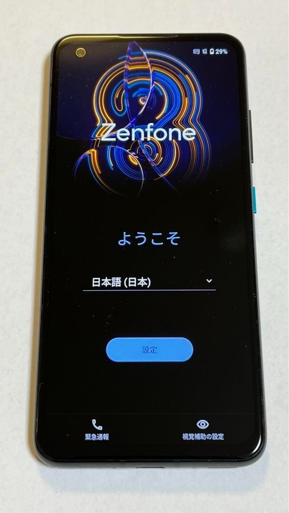 Asus Zenfone 8 SIM free ZS590ks RAM8 128GB used