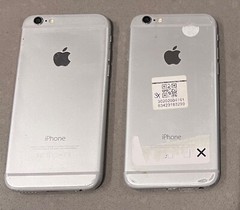 As-is Defective Lot Apple iPhone 6 A1549 A1586 – Silver –