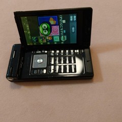 docomo P905i black FOMA Japanese Flip Phone Keitai Cell phone From Japan