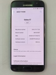 Samsung Galaxy S7 – 32 GB – Black Onyx (Sprint) – K50